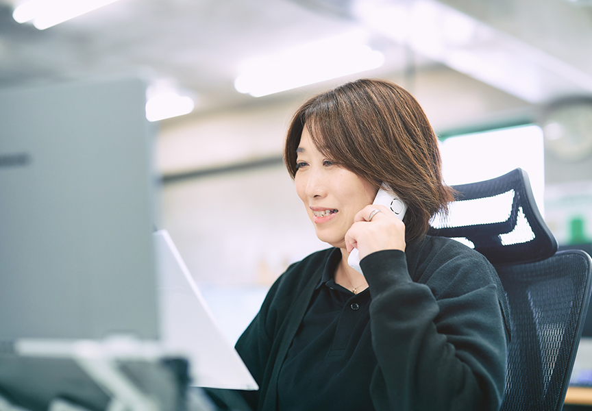 地域密着だから対応が丁寧！